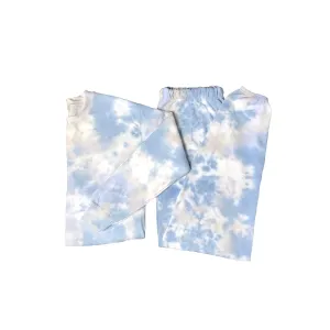 Partly Cloudy Tie Dye Sweatsuit Set