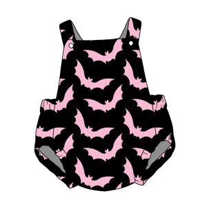 Pink Bats Unisex Baby Romper