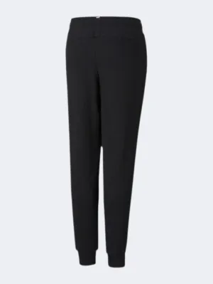 Puma Essentials Logo Boys Lifestyle Pant Black