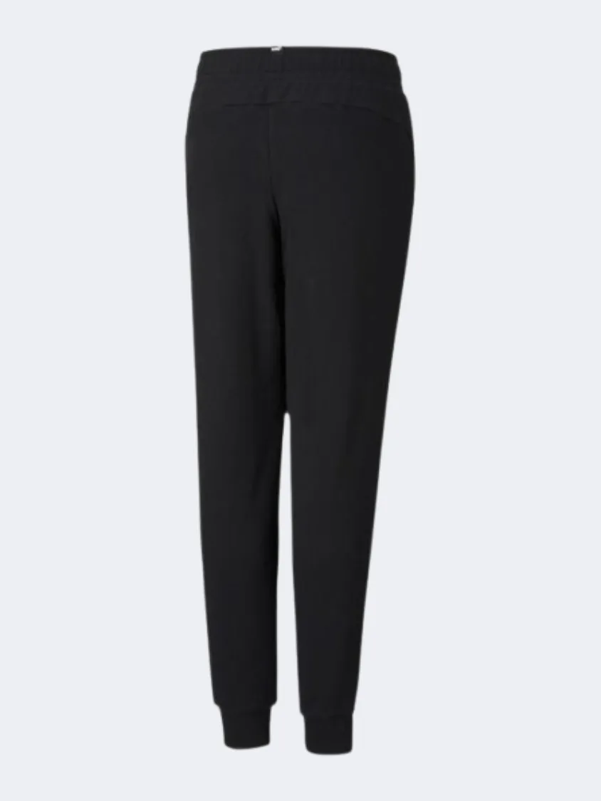 Puma Essentials Logo Boys Lifestyle Pant Black