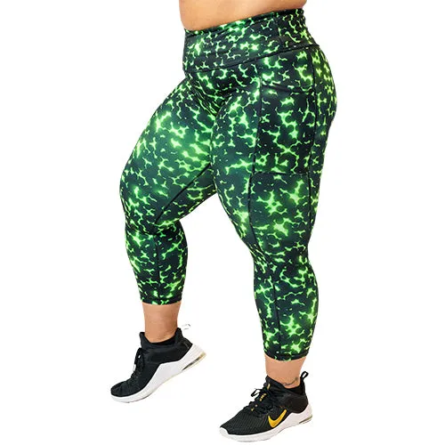 Radioactive Leggings | Green