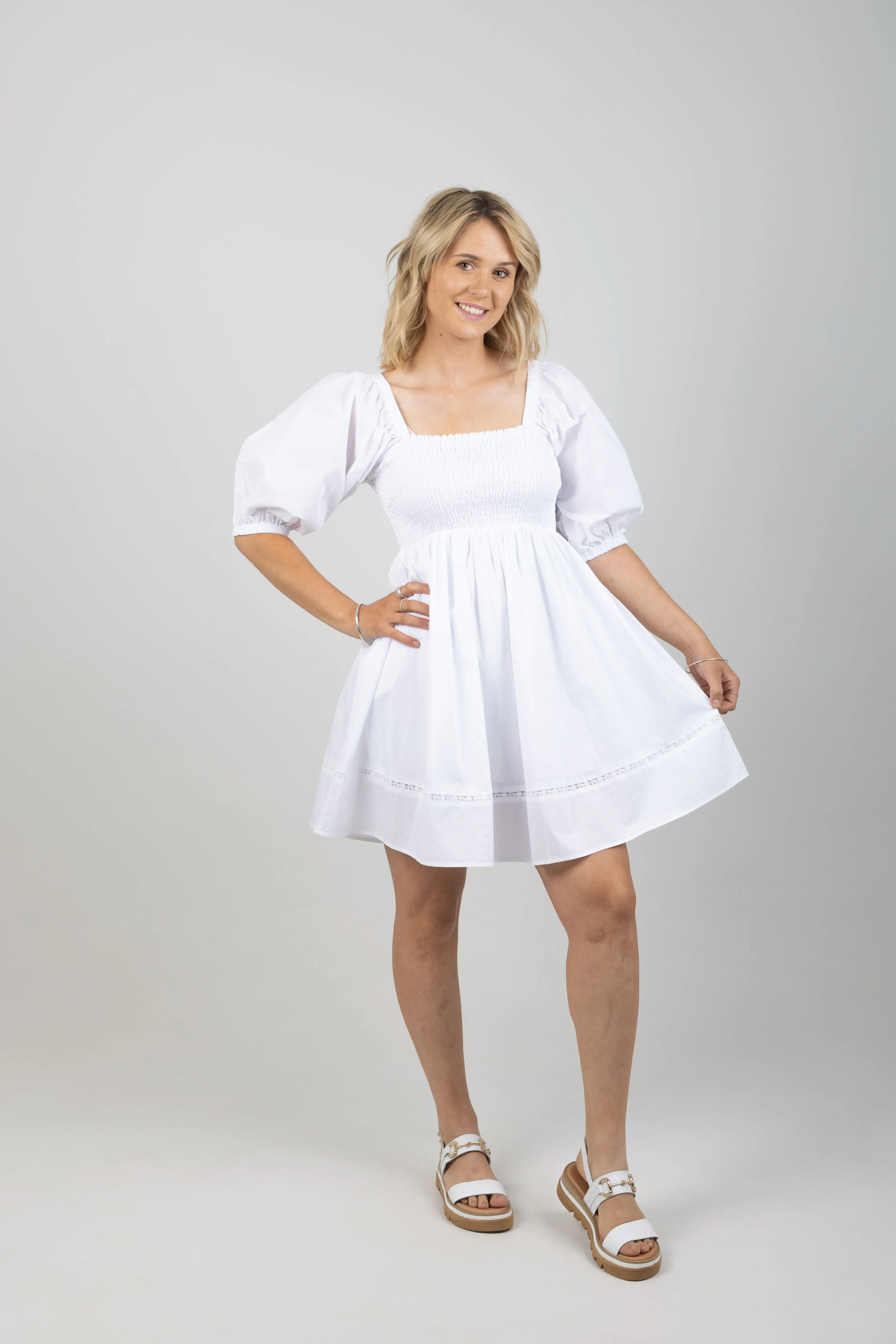 REMI MINI DRESS LOTUS