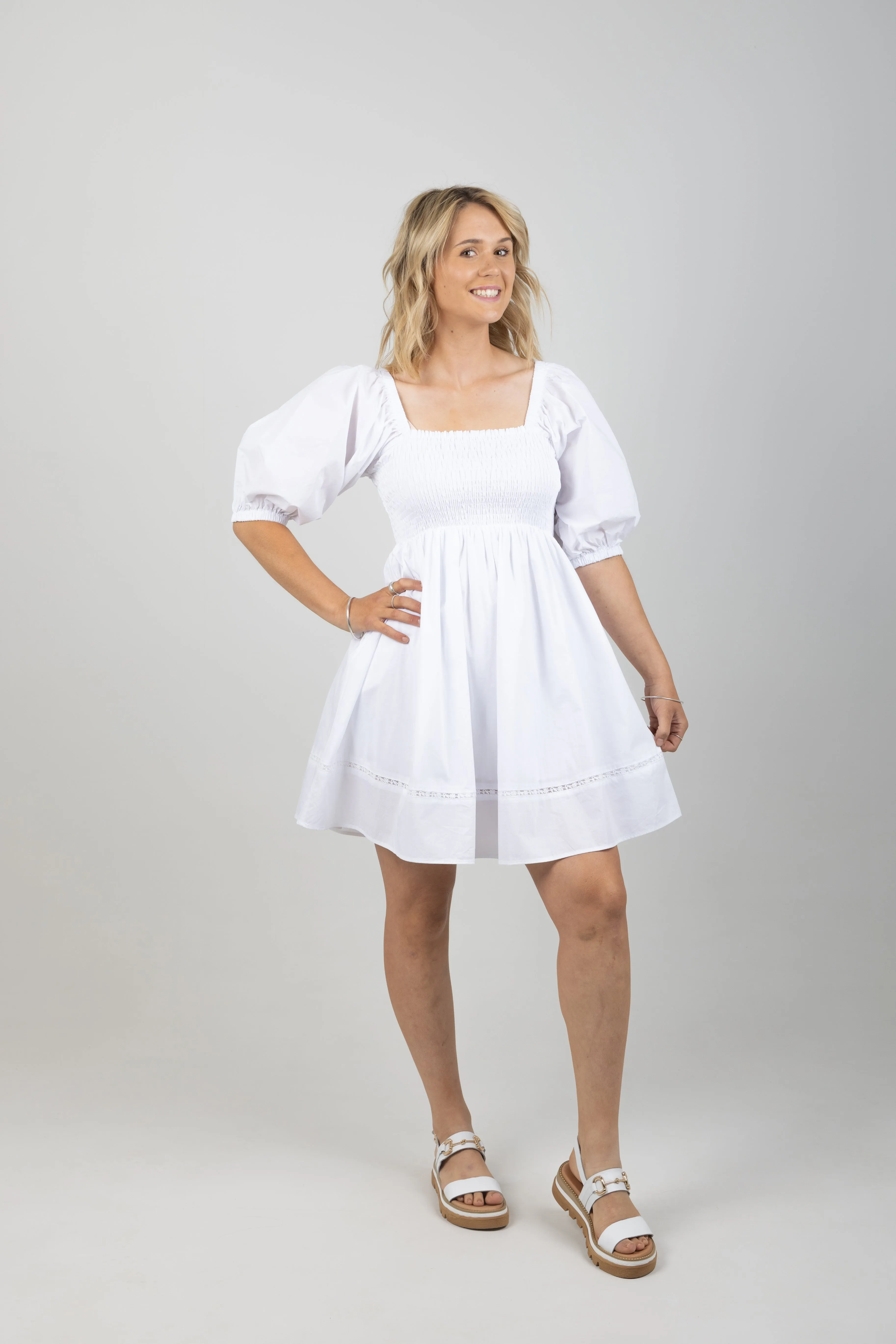 REMI MINI DRESS LOTUS