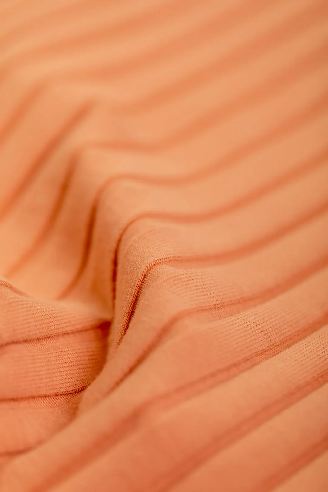 ribbed cotton tank top - melon