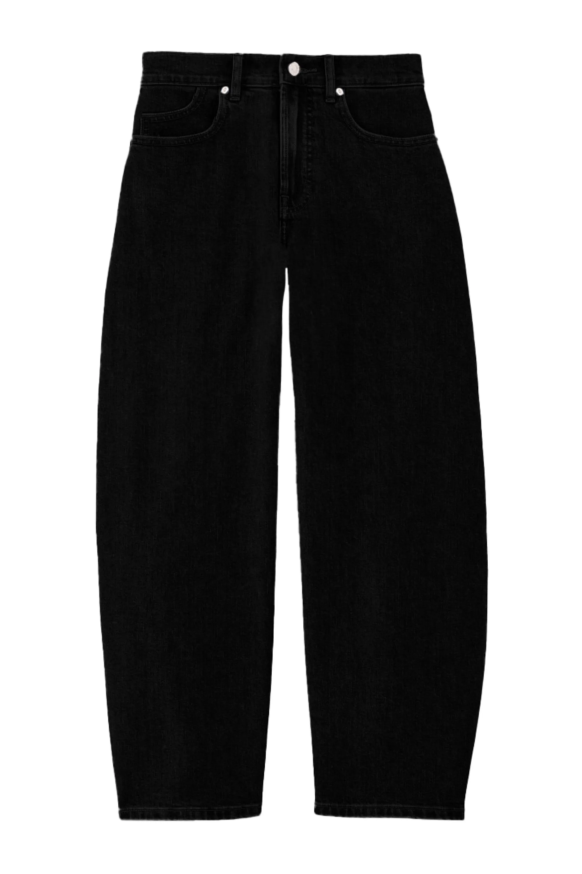 ROLLAS Gigi Barrel Denim Pant - Forever Black