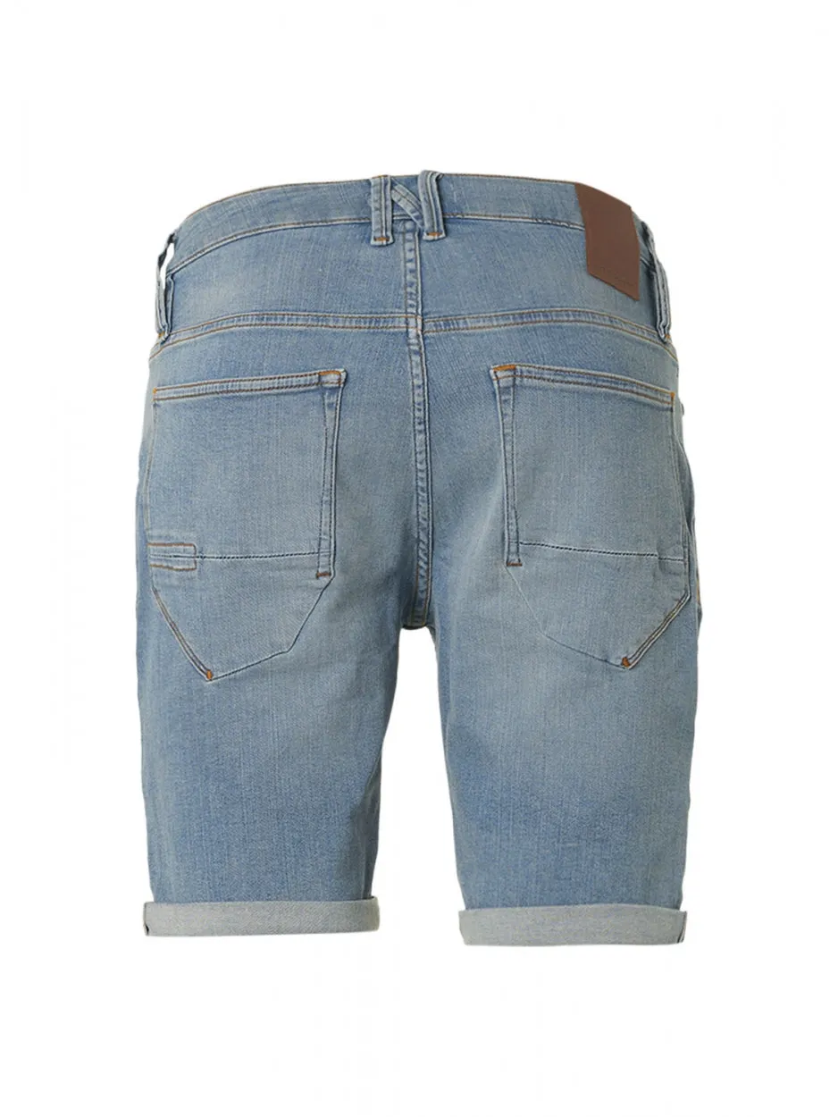 Short Denim Stretch | Bleach Denim
