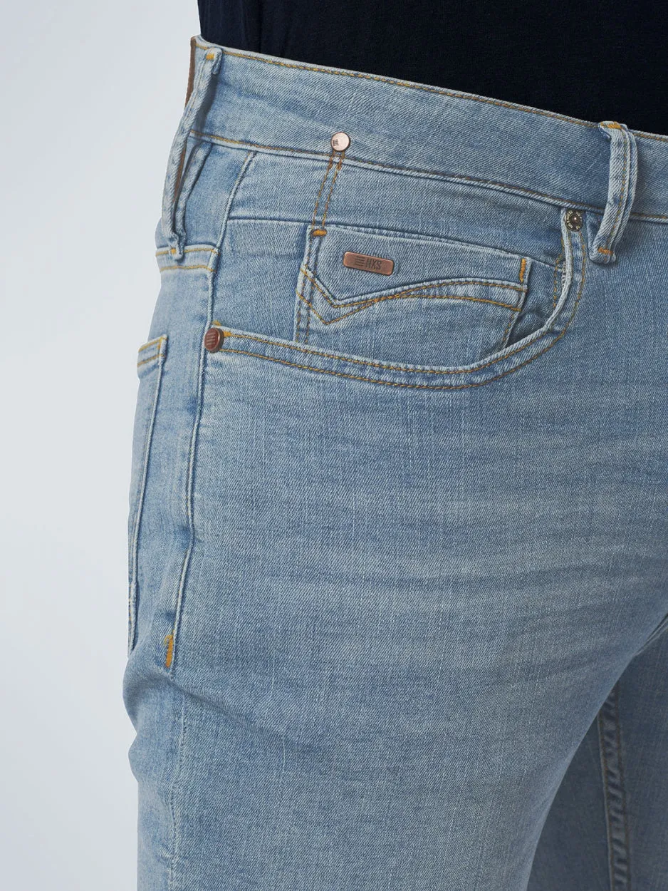Short Denim Stretch | Bleach Denim