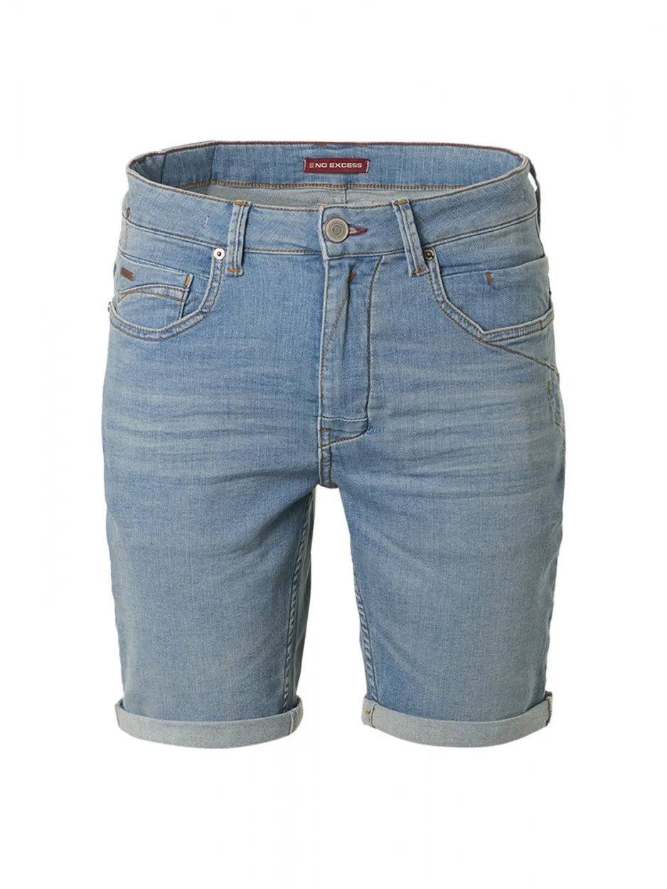 Short Denim Stretch | Bleach Denim