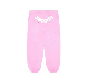 Sp5der OG Web Sweatpants Pink