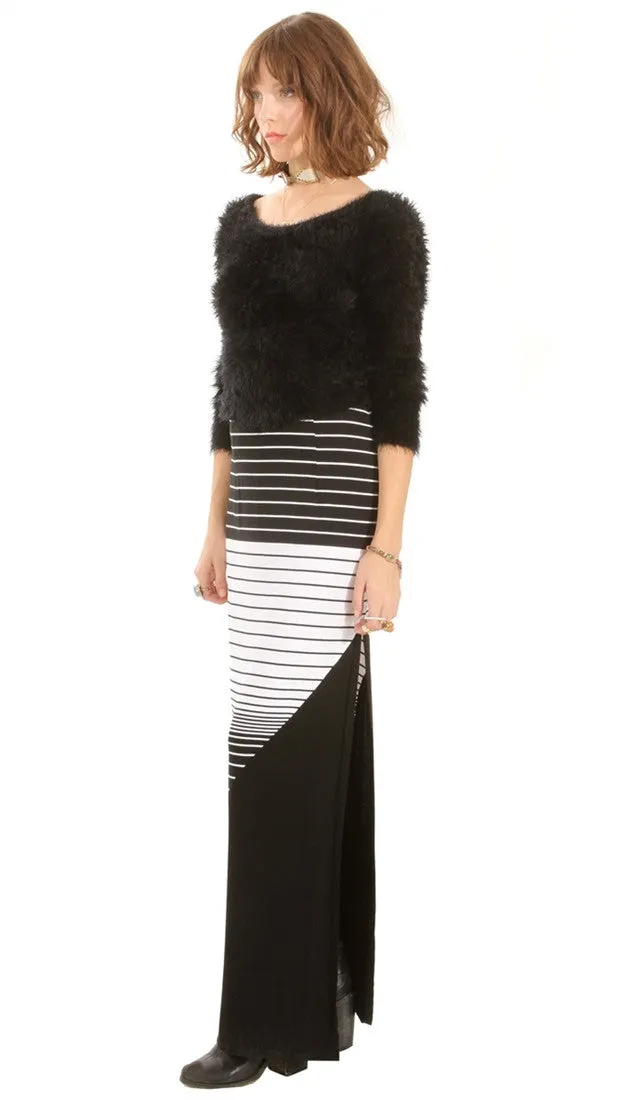 Sugar Lips Side Swept Maxi Skirt