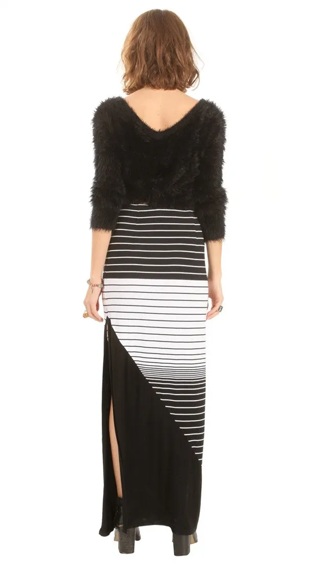 Sugar Lips Side Swept Maxi Skirt