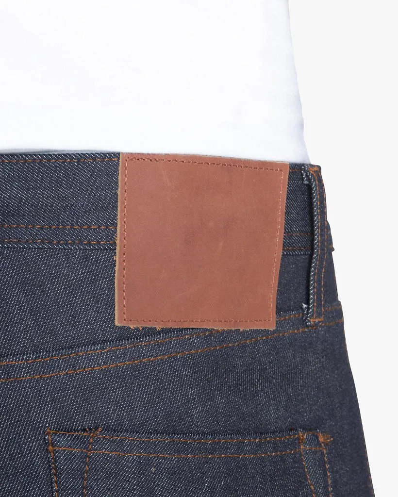 Unbranded UB401 Tight Fit Mens Jeans - 14.5oz Indigo Selvedge