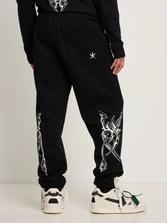Unknown   Logo cotton sweatpants 