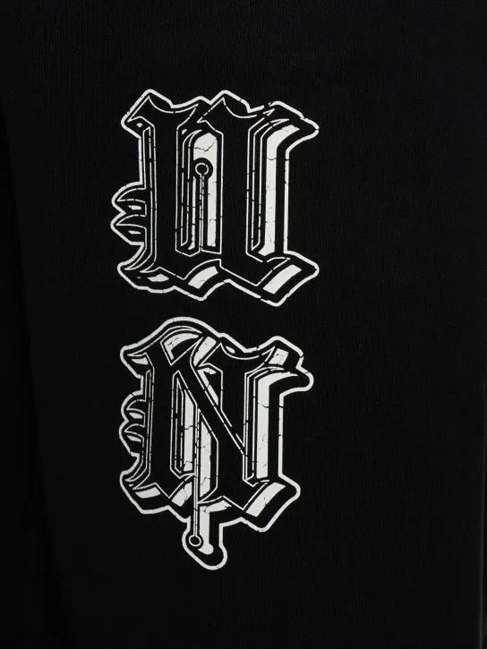 Unknown   Logo cotton sweatpants 
