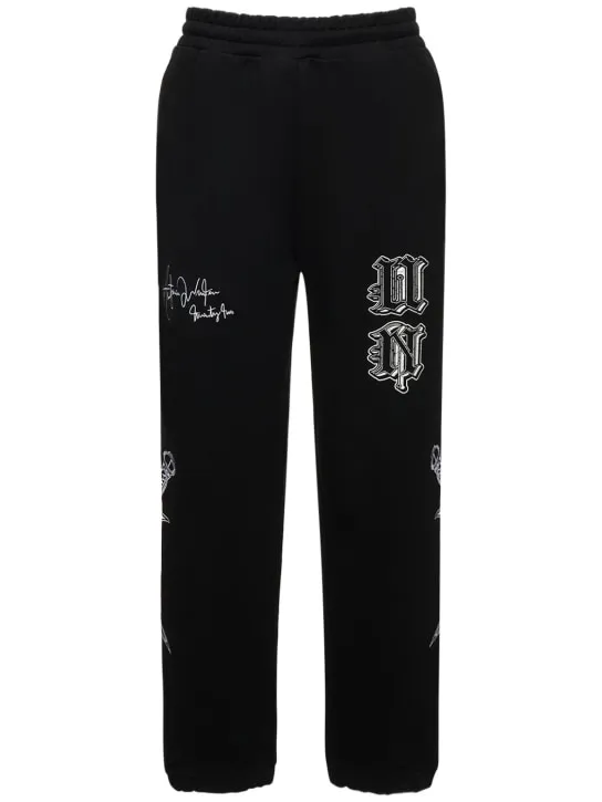 Unknown   Logo cotton sweatpants 