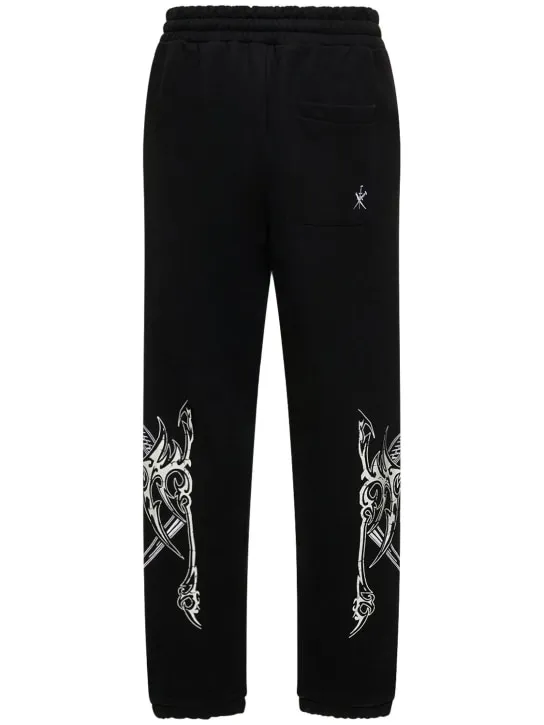 Unknown   Logo cotton sweatpants 