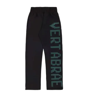 Vertabrae Black/Green Sweatpants