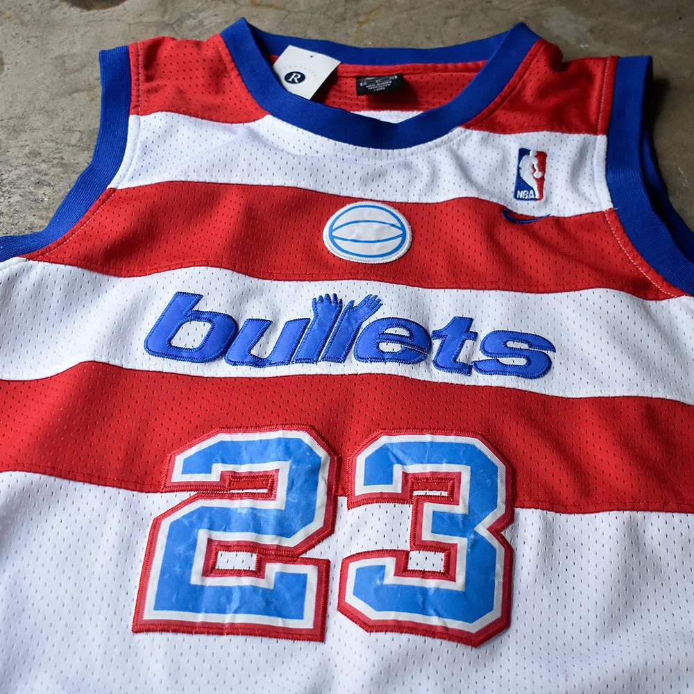 Y2K NIKE “Washington Wizards/BULLETS“ Michael Jordan ゲームシャツ 240613