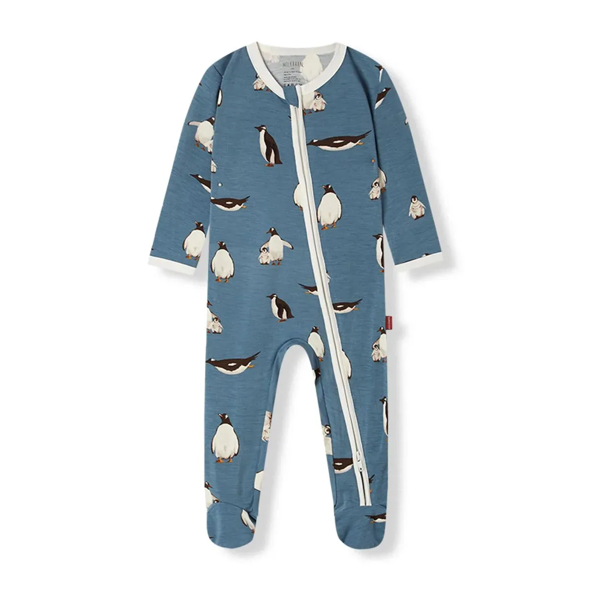 Zipper Footed Romper | Milkbarn