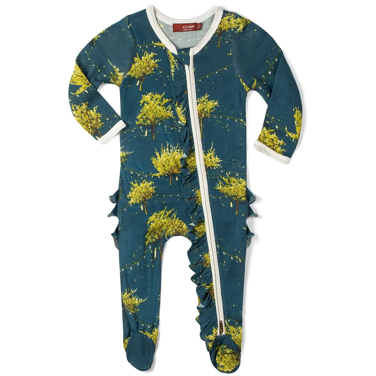 Zipper Footed Romper | Milkbarn