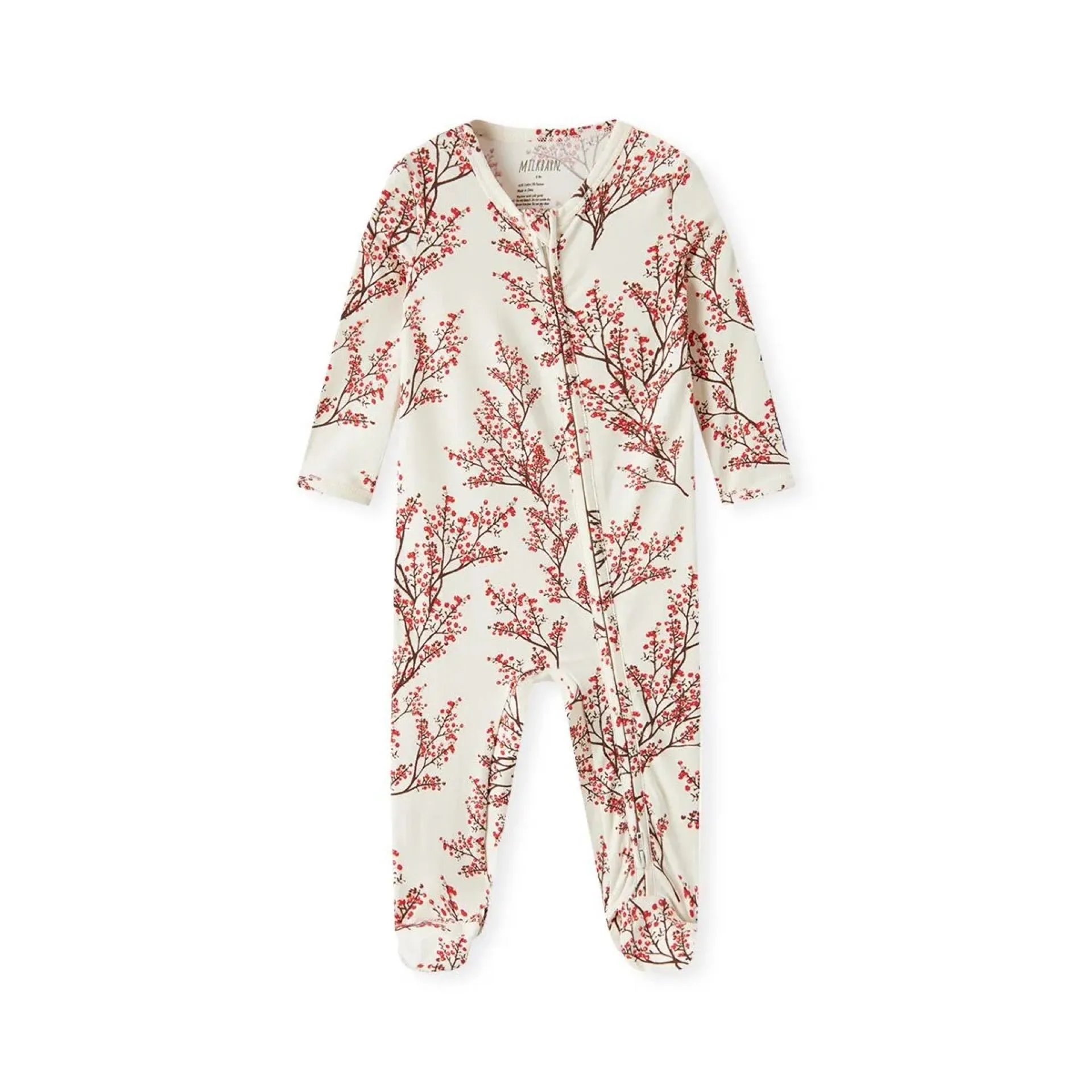 Zipper Footed Romper | Milkbarn
